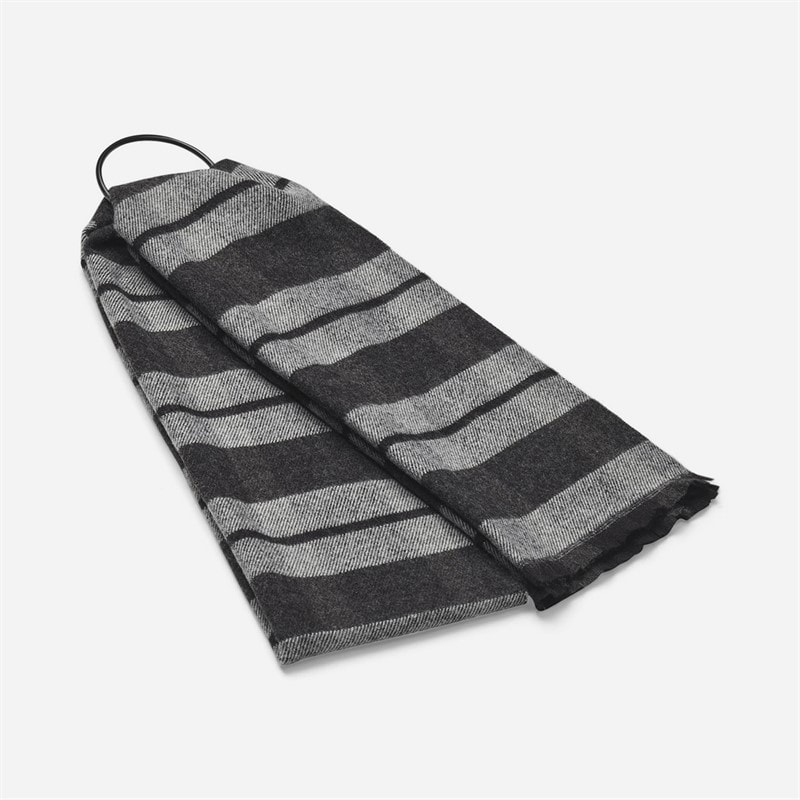 Elton halstørklæde Black Pattern - Billede 1