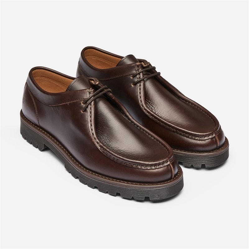 Playboy Footwear Herre malo snøresko - Dkark Brown Leather