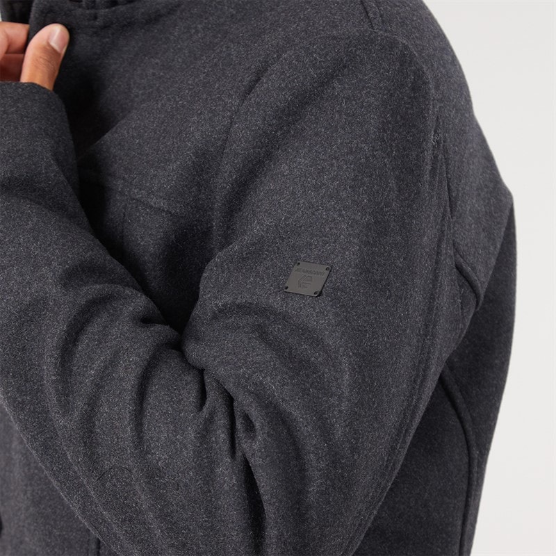 Herre lunik frakke Charcoal Mix - Billede 5