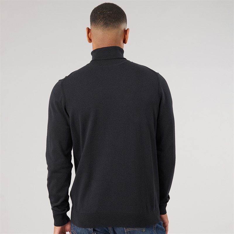 Herre Van Paul strikket jumper Sort - Billede 2