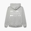 Herre pacs hkdk hættetrøje Grey Melange