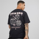 Herre baine dim sum t-shirt Sort