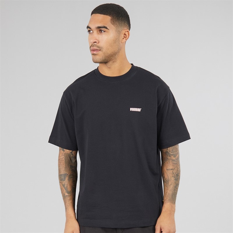 Herre baine dim sum t-shirt Sort - Billede 2