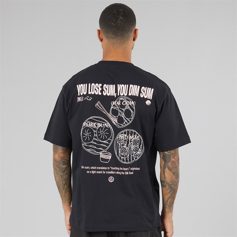 Herre baine dim sum t-shirt Sort - Billede 3