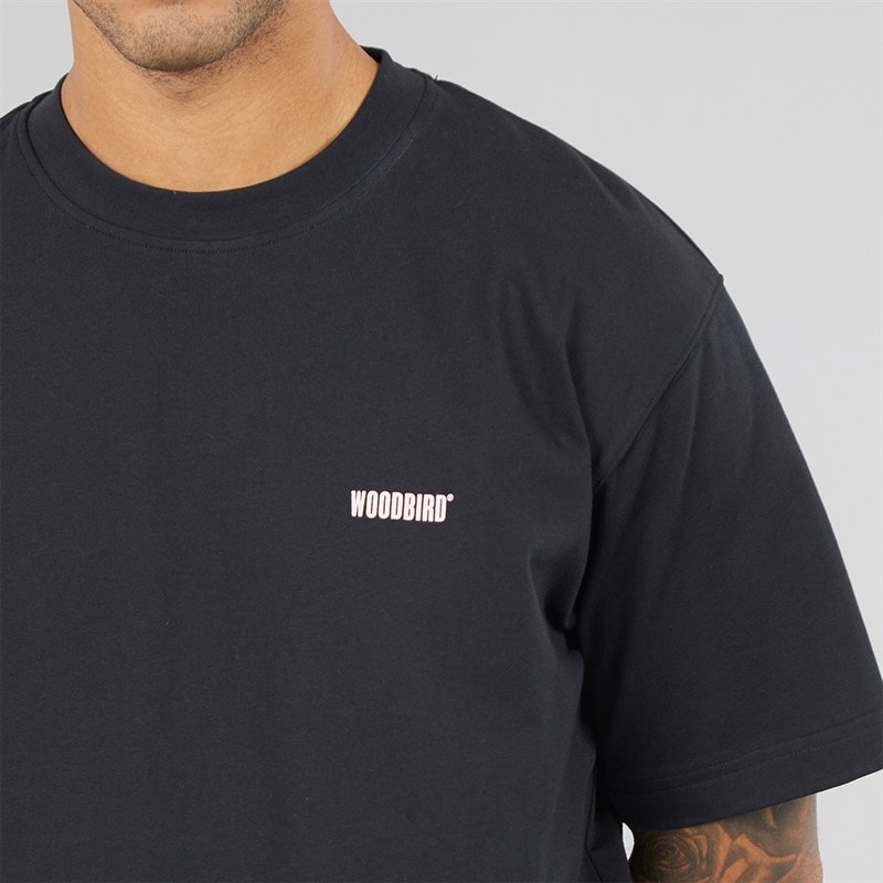 Herre baine dim sum t-shirt Sort - Billede 4