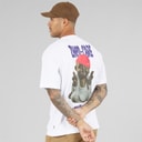 Herre baine dude t-shirt Hvid