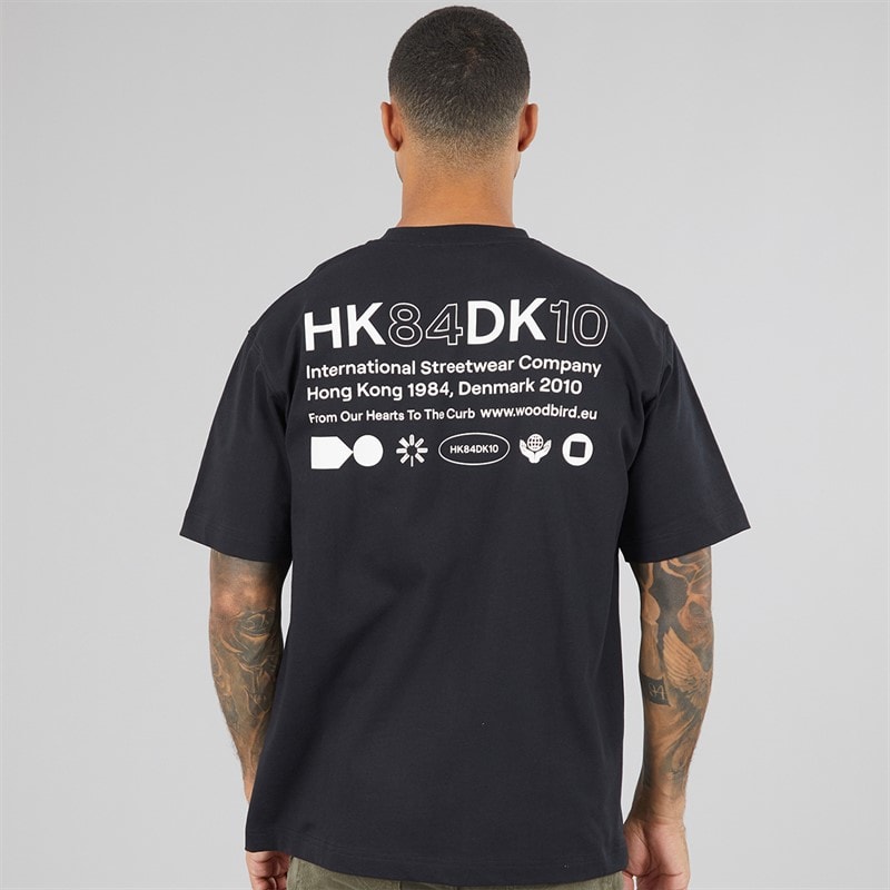 Herre baine hkdk t-shirt Sort - Billede 3