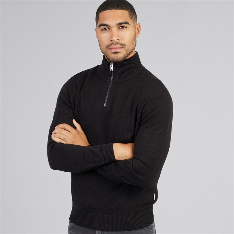 Herre archie half zip jumper Sort - Billede 3