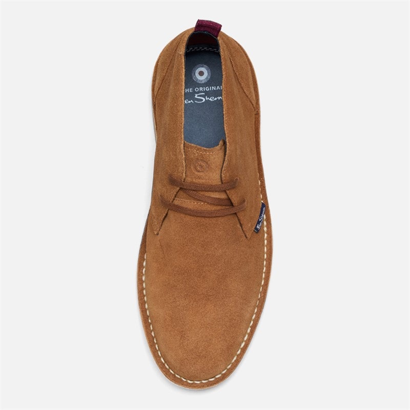 Herre hemmings ruskind chukka-støvler Beige - Billede 3