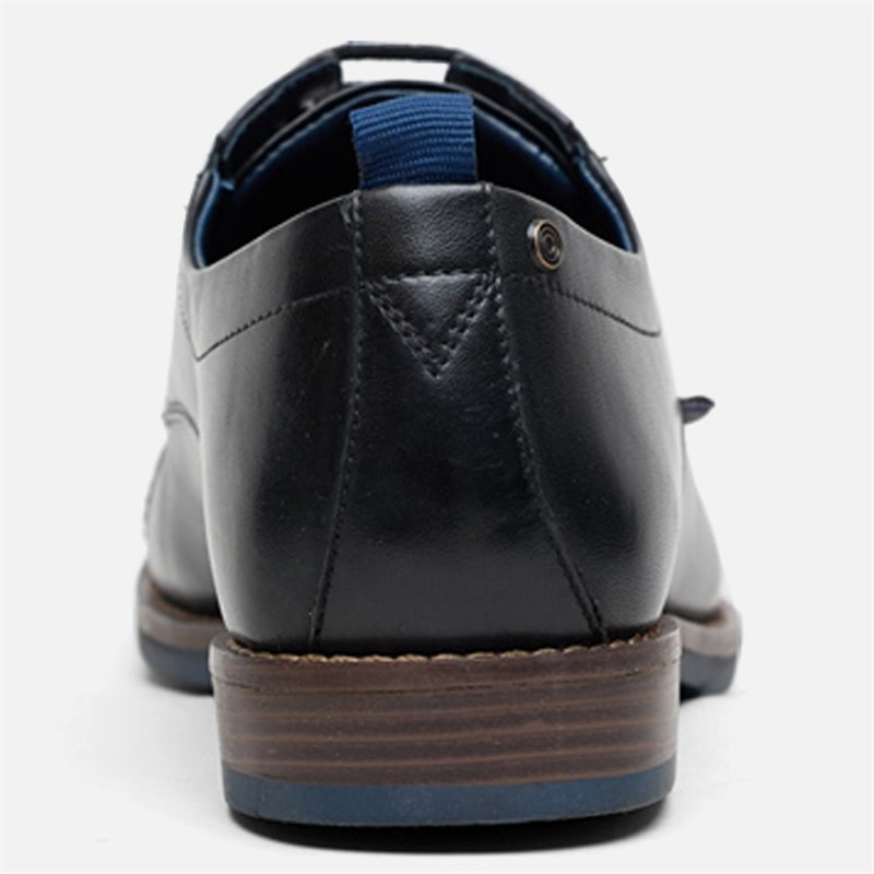 Herre cavendish tåhætte sko Black Leather - Billede 4