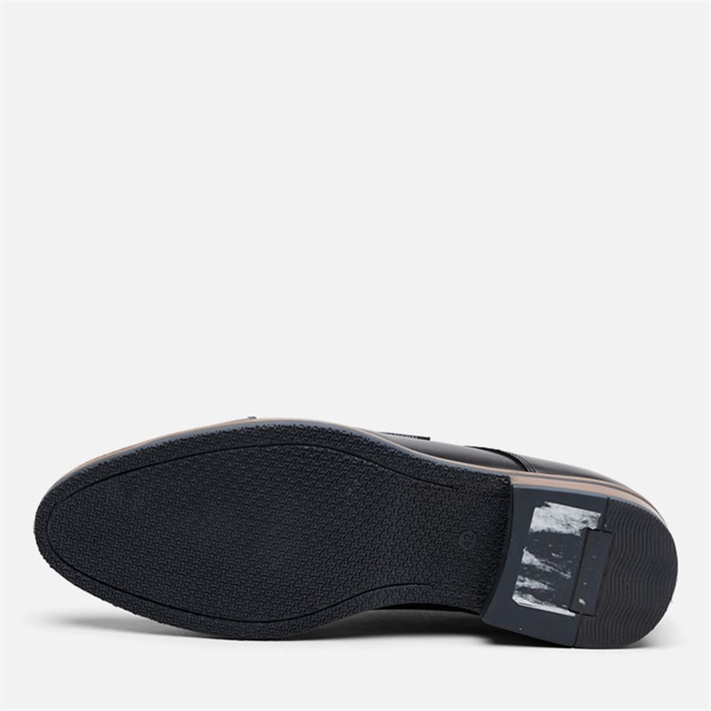 Herre cavendish tåhætte sko Black Leather - Billede 5