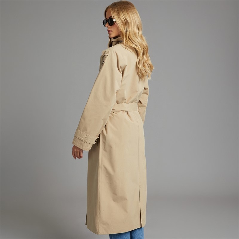 Dame joely maxi trenchcoat Camel - Billede 2