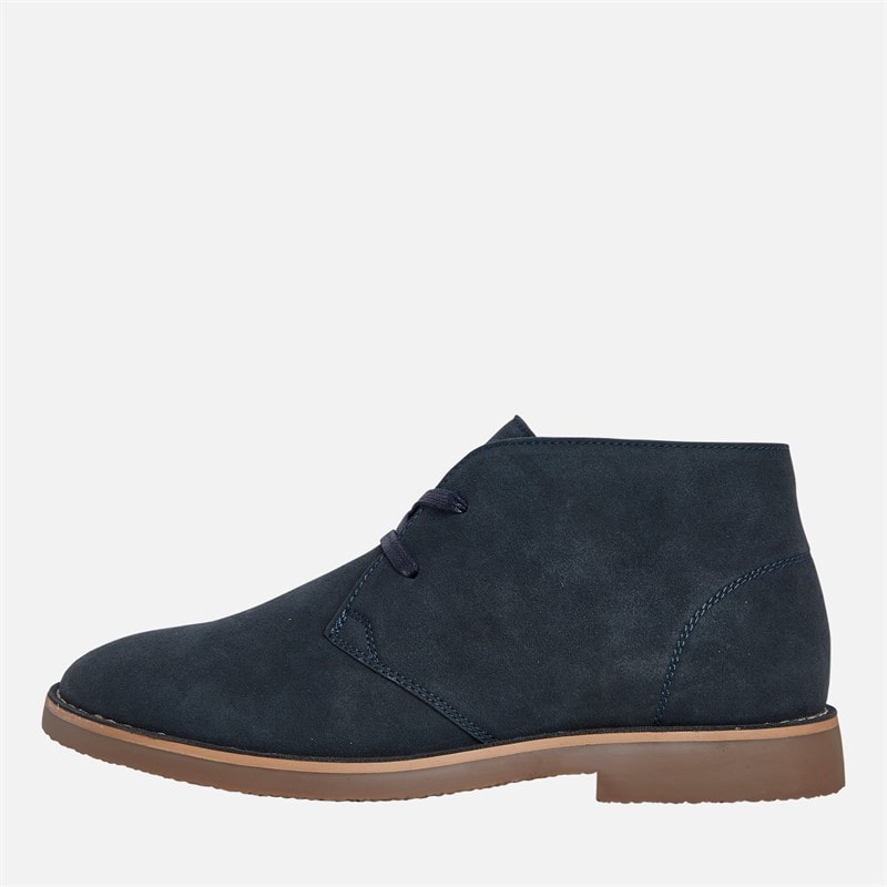 Herre leo chukka støvler Navy - Billede 2