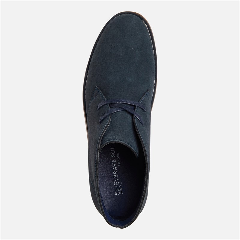 Herre leo chukka støvler Navy - Billede 4