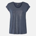 Dame alice glimmer t-shirt Ombre Blue