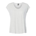Dame alice glimmer t-shirt Light Grey Melange