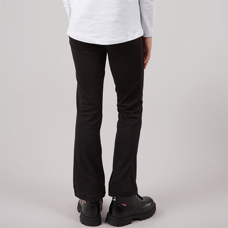 Piger ayelet puff print leggings Sort - Billede 2