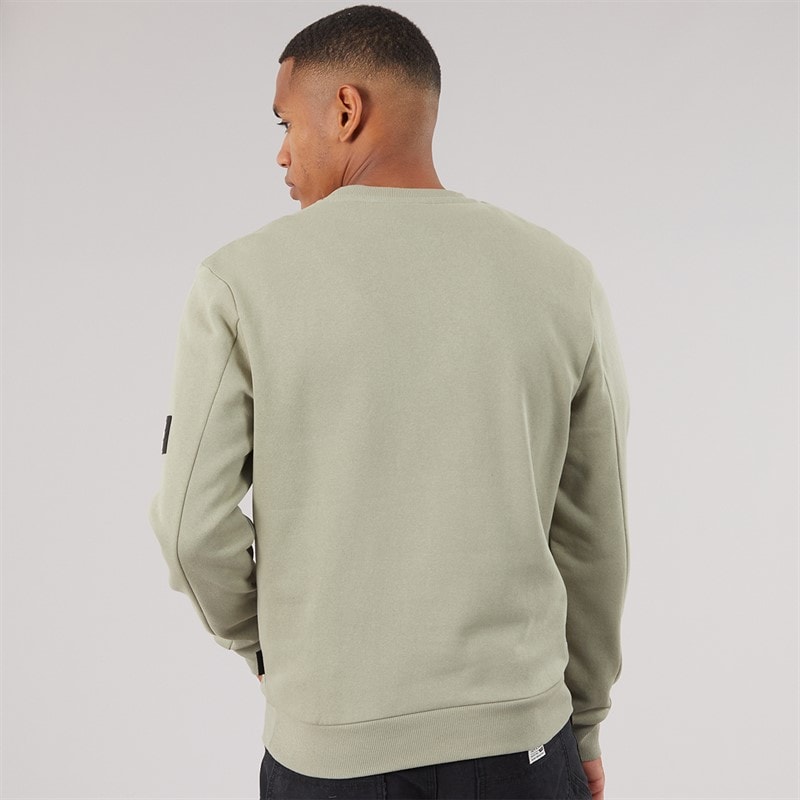 Herre rissio utility sweatshirt Sage - Billede 2