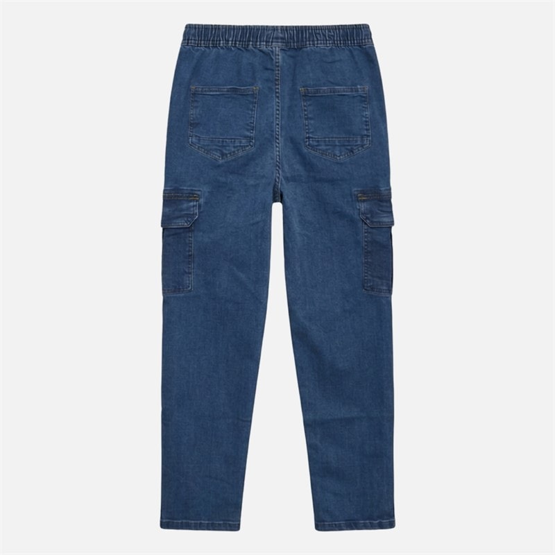 Drenge outrider denim cargobukser Medium Blå - Billede 2