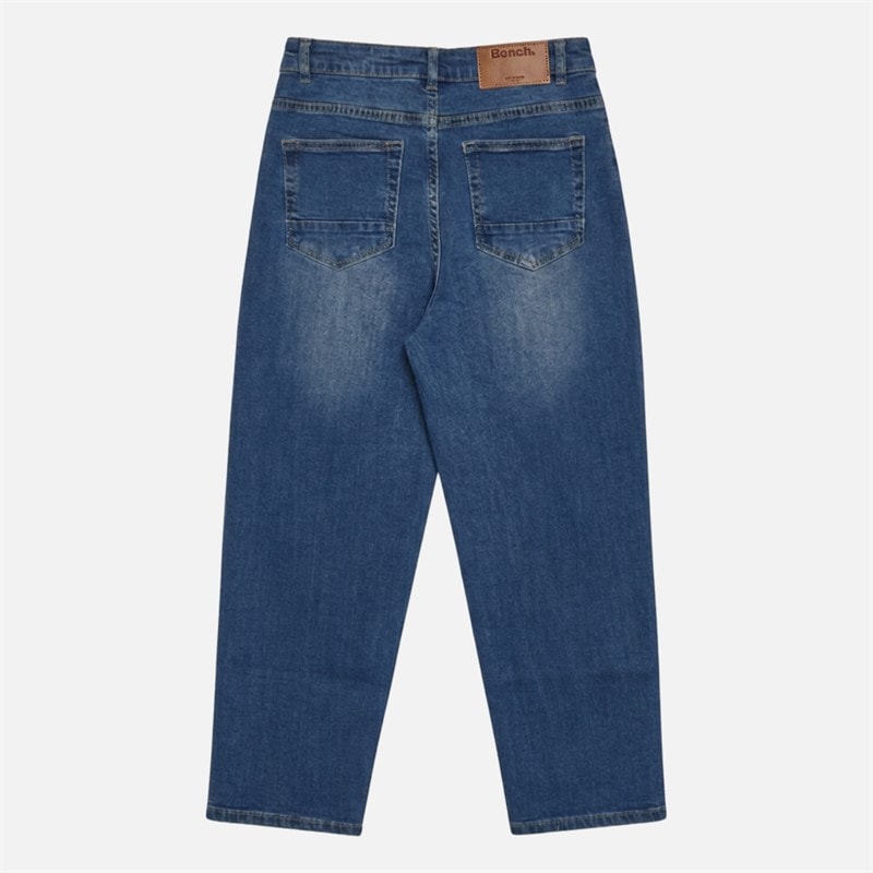 Drenge jenkyn barrel leg vasket jeans Mid Blue Wash - Billede 2