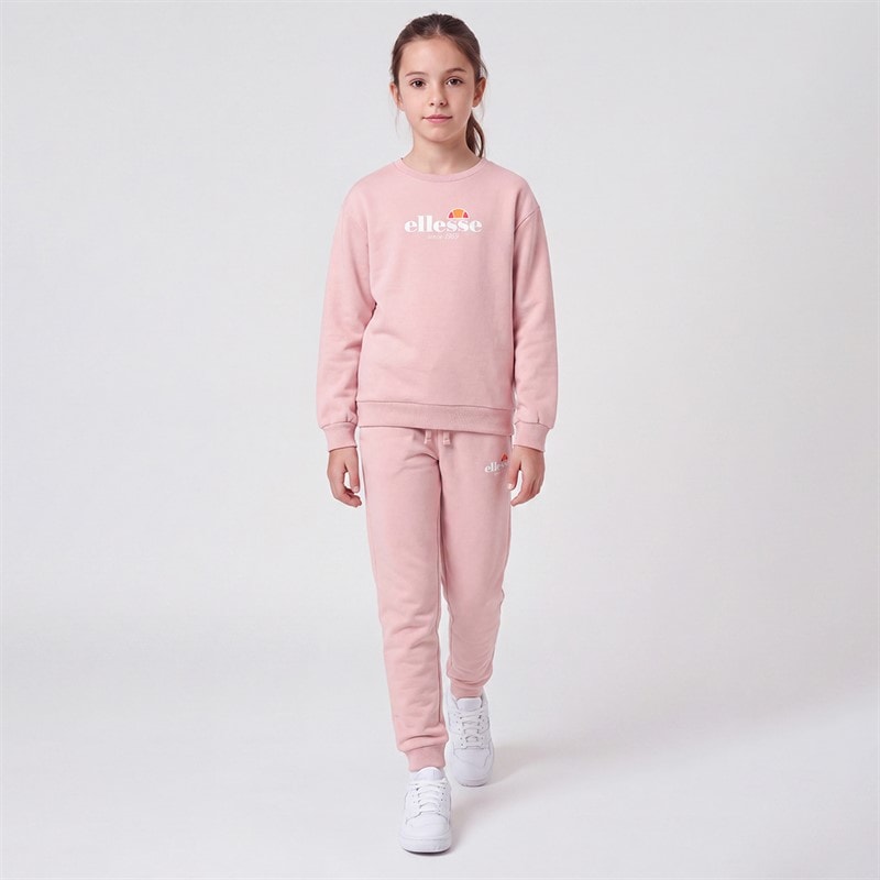 Junior Piger paige sweatshirt og joggingbukser Pink - Billede 3