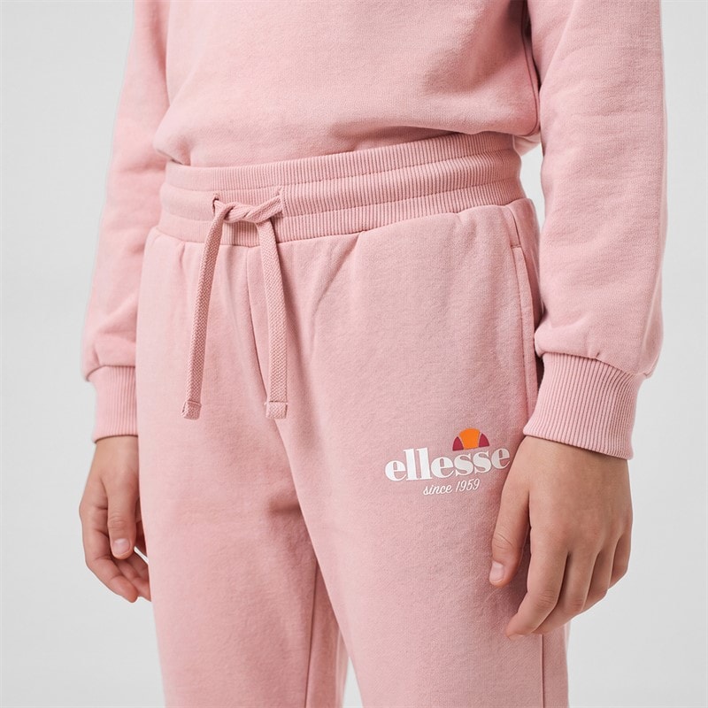 Junior Piger paige sweatshirt og joggingbukser Pink - Billede 4