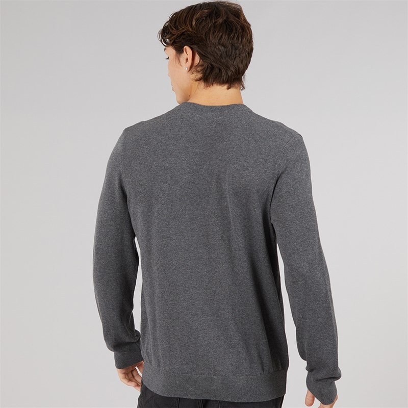 Herre doyle striktrøje Dark Grey Marl - Billede 2