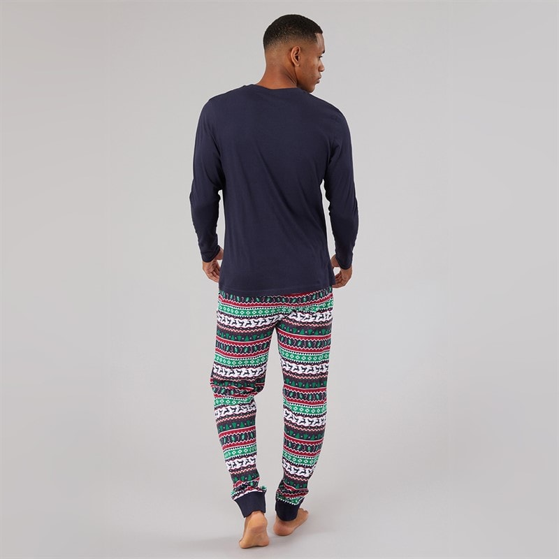 Herre julefamilie pyjamasæt Multi - Billede 2