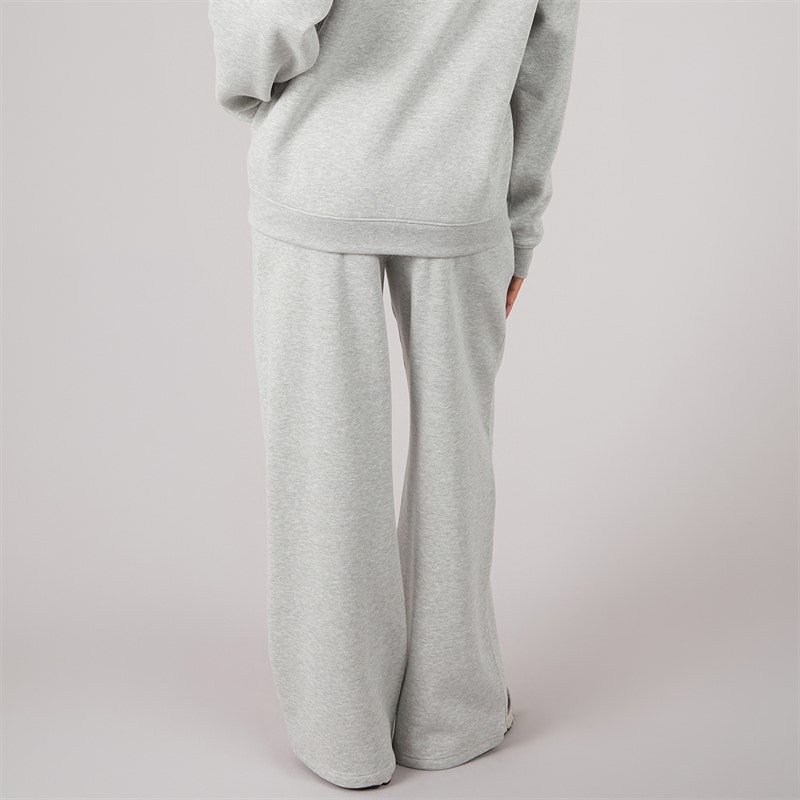 Dame joggers med åben kant Grey Marl - Billede 2