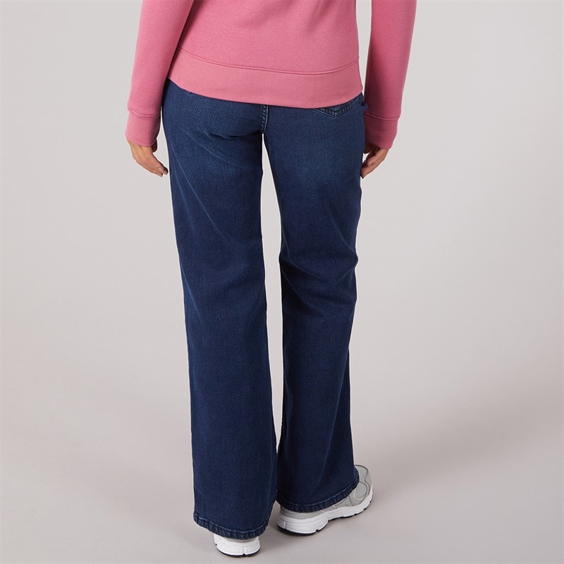 Dame willow flared jeans Dark Wash - Billede 2