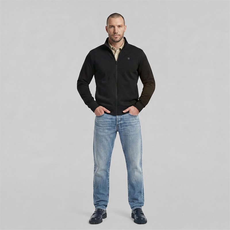Herre core zip sweatshirt Sort - Billede 4
