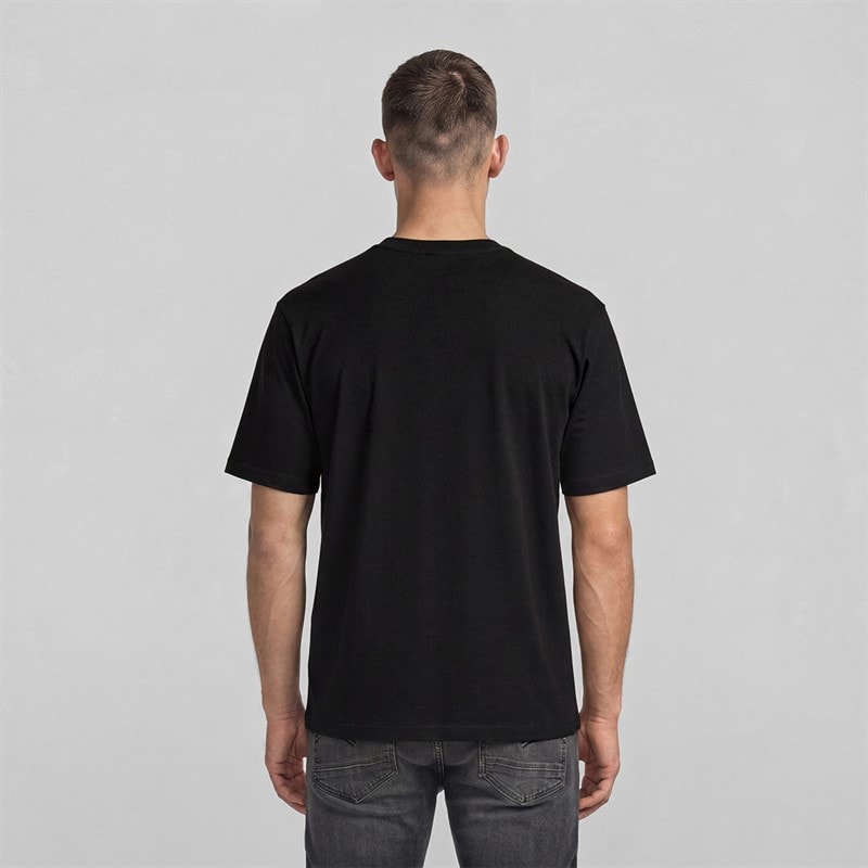 Herre boxy t-shirt Sort - Billede 2