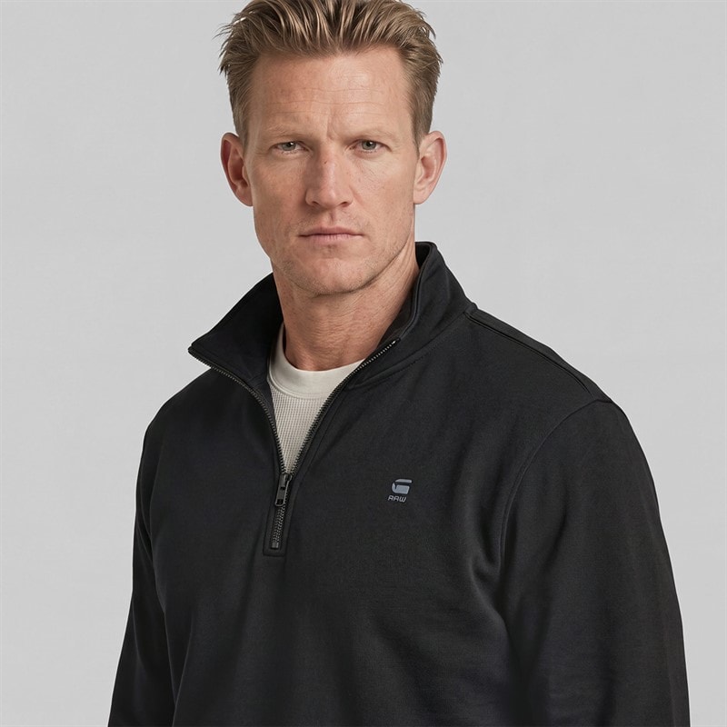 Herre core half zip sweatshirt Sort - Billede 3