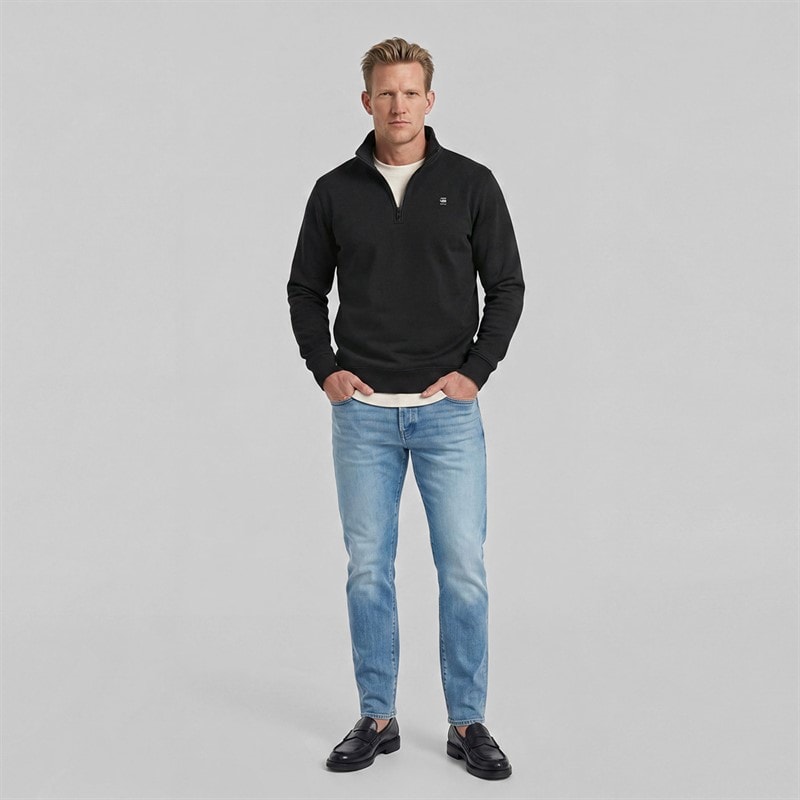 Herre core half zip sweatshirt Sort - Billede 4