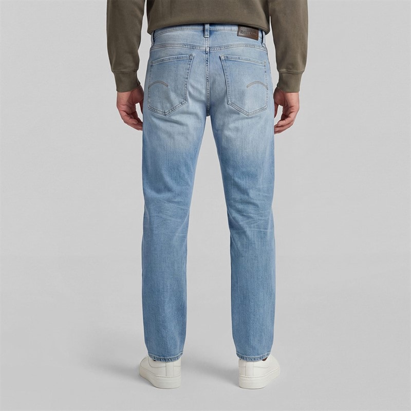 Herre type m straight fit jeans Mid Blue - Billede 2