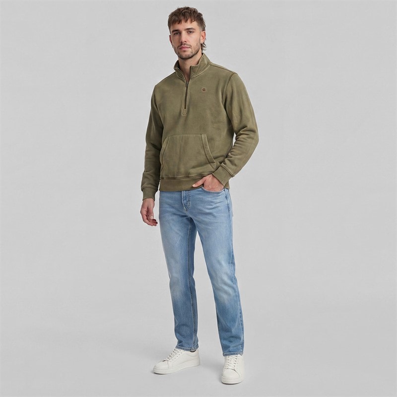 Herre type m straight fit jeans Mid Blue - Billede 4