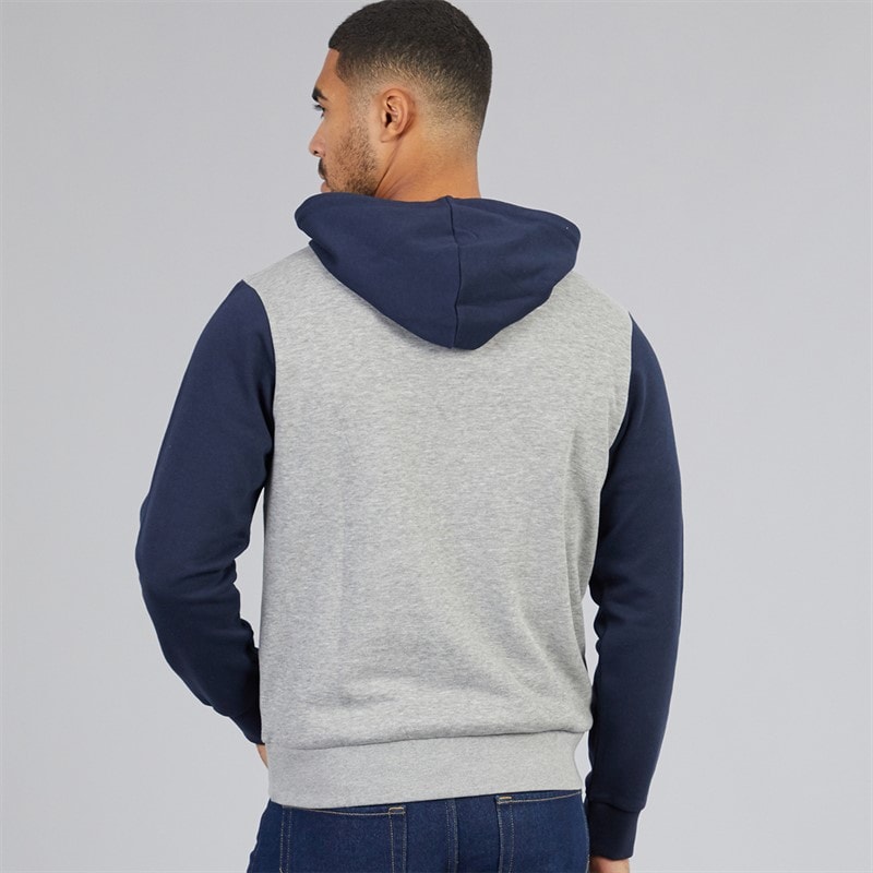 Herre logo blocking hættetrøje Navy Blazer - Billede 2