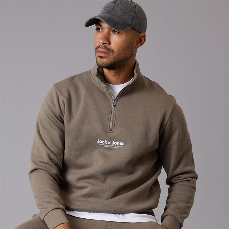 Herre vesterbro 1/4 zip sweatshirt Falcon - Billede 1