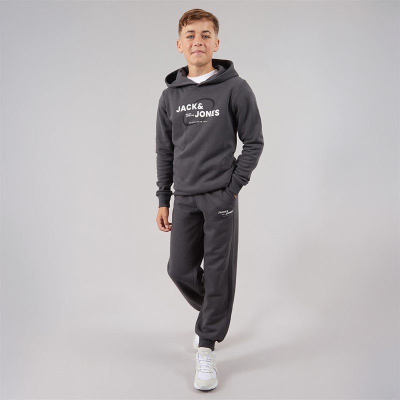 JACK & JONES Drenge future hættetrøje og joggingtræningssæt - Asphalt