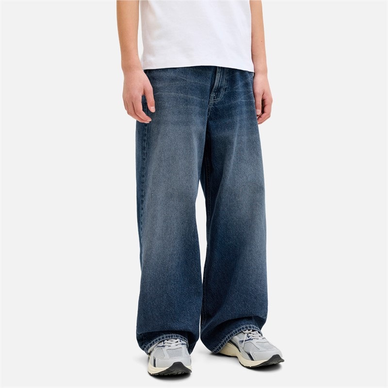 Drenge dave original sq 138 wide fit jeans Blue Denim - Billede 1