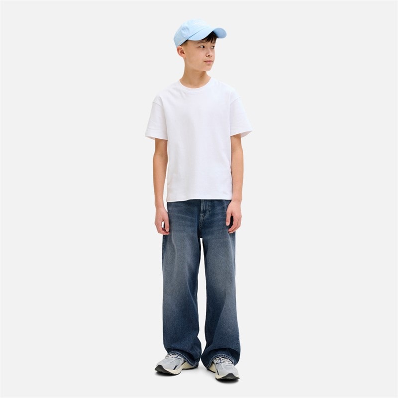 Drenge dave original sq 138 wide fit jeans Blue Denim - Billede 4