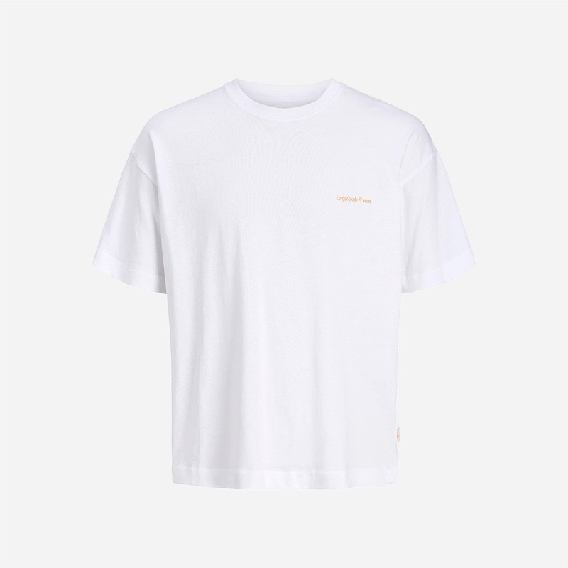 Herre montauk ryggrafisk t-shirt Bright White Detail Bandana - Billede 2