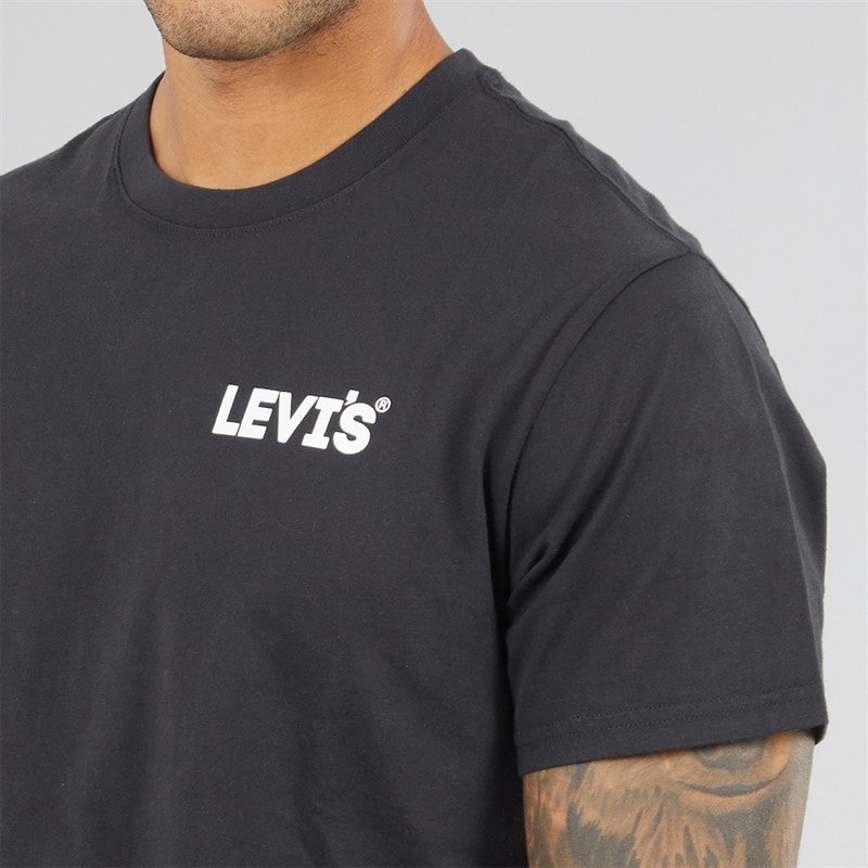 Herre t-shirt med afslappet pasform Caviar - Billede 3
