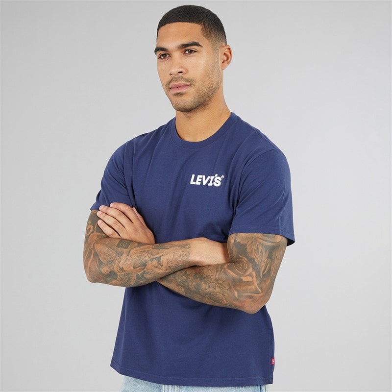 Herre t-shirt med afslappet pasform Naval Academy - Billede 1