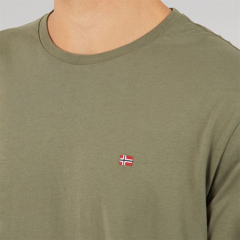 Herre salis langærmet t-shirt Tee Leaf - Billede 3