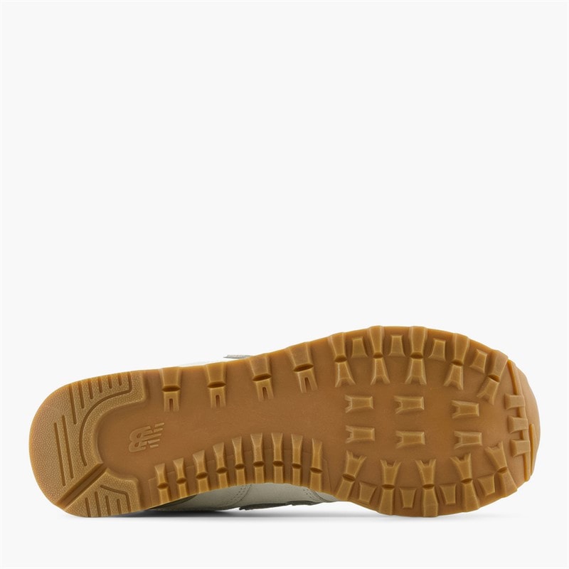 Dame 574 træningssko Sea Salt/Leopard/Gum - Billede 2