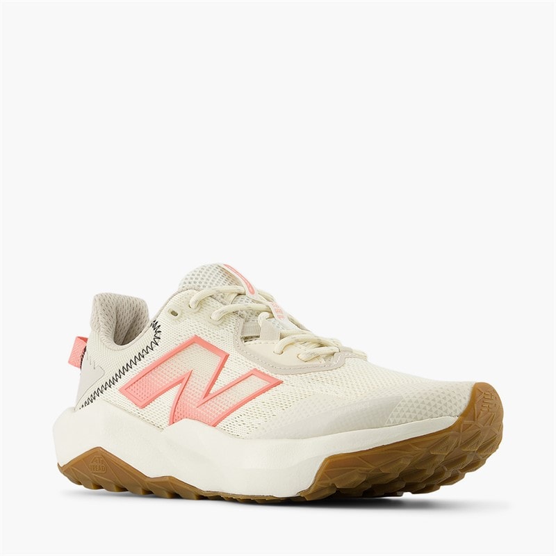 Dame dynasoft nitrel v6 trail løbesko Angora/Sunfade Rød/Timberwolf - Billede 3