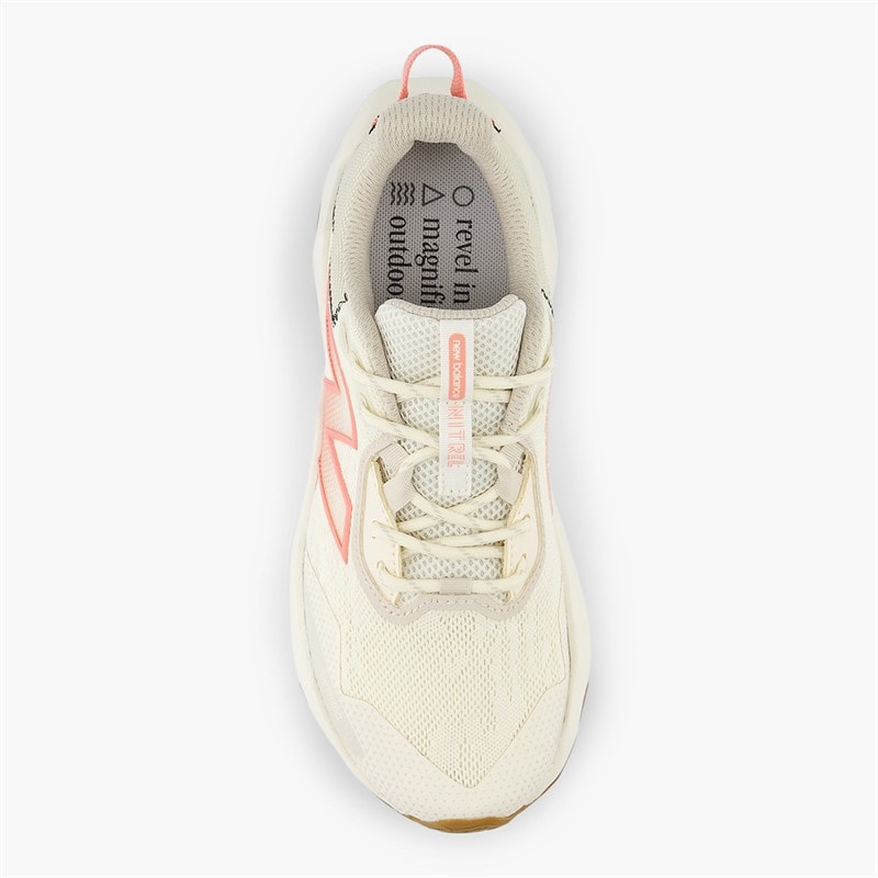 Dame dynasoft nitrel v6 trail løbesko Angora/Sunfade Rød/Timberwolf - Billede 4