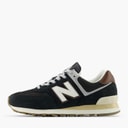 574 træningssko Brun/Dark Silver Metallic