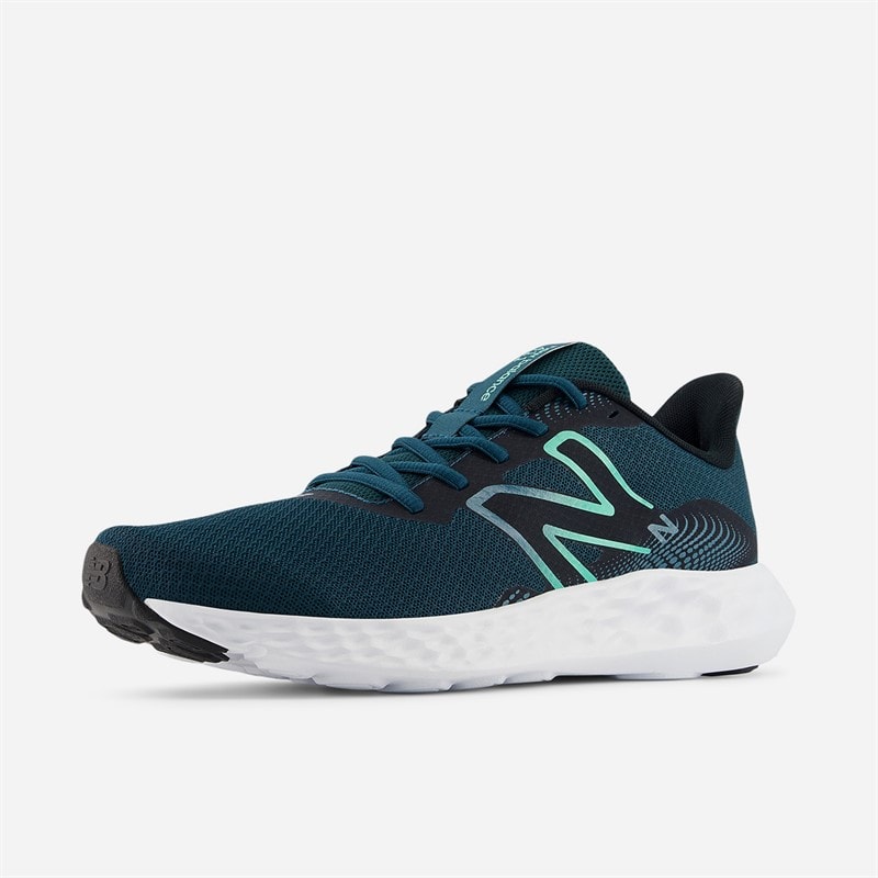 Herre 411 V3 neutral løbesko Salt Water/Deep End/Medusa Green - Billede 3